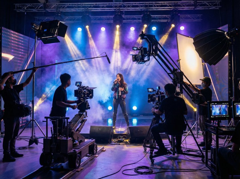 网红主播MV拍摄花絮